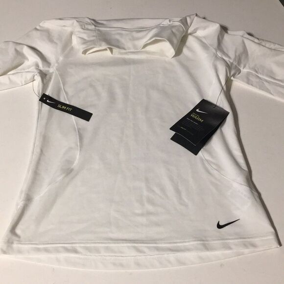 Nike Pro Warm Top - Girls Size Medium, New with Tags - Picture 6 of 9
